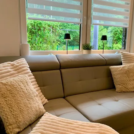 Modernes Waldhaus An Der Müritz-elde-wasserstraße Matzlow-Garwitz